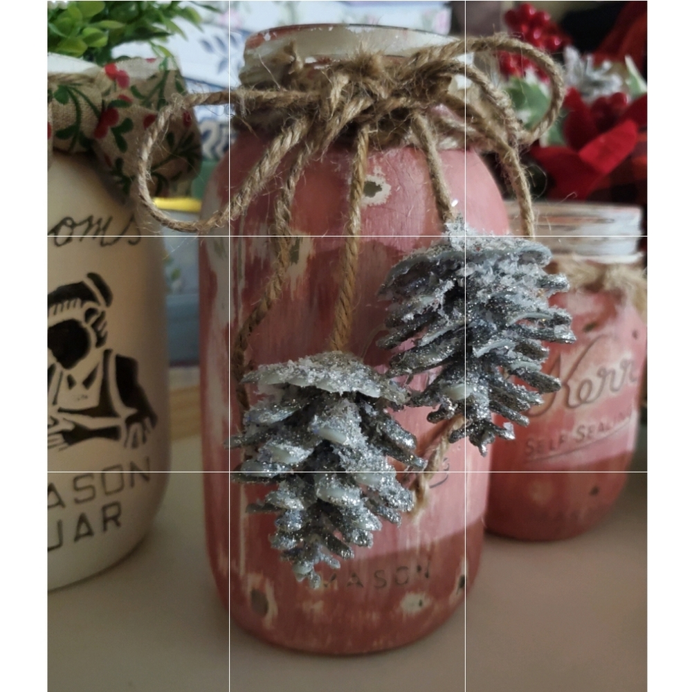 PINK DAINTIES Holiday Jar